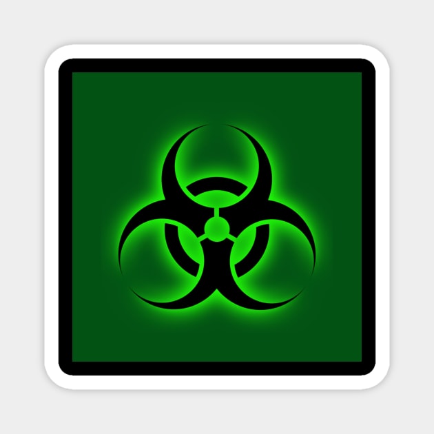 Biohazard Magnet by Celtic Morrigan