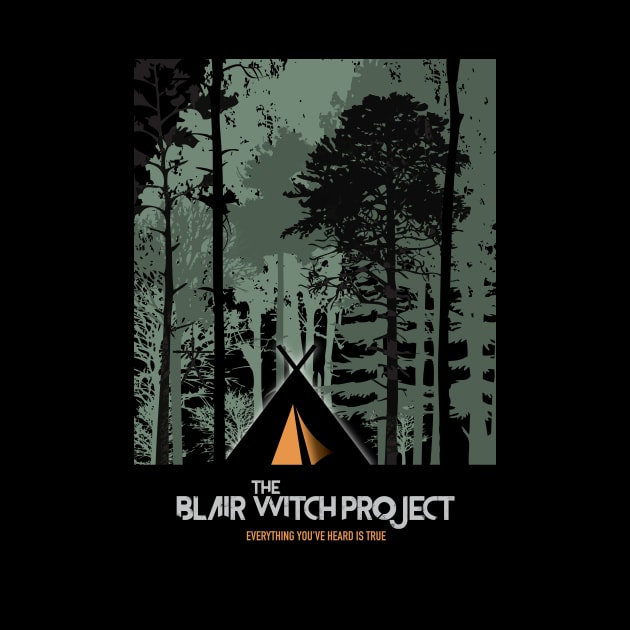 The Blair Witch Project - Alternative Movie Poster by MoviePosterBoy