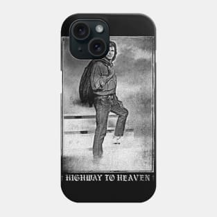 Highway To Heaven † Vintage Look 80s TV Design Phone Case