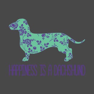 Happiness Is A Dachshund Funny Wiener Dog product T-Shirt