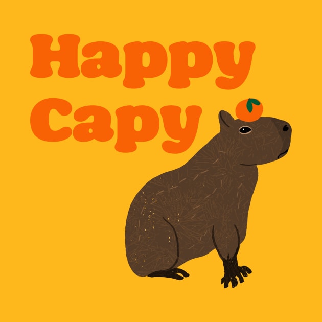 Happy Capy by Oz & Bell