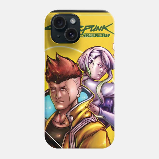 Cyberpunk Edgerunners Phone Case by Verethor