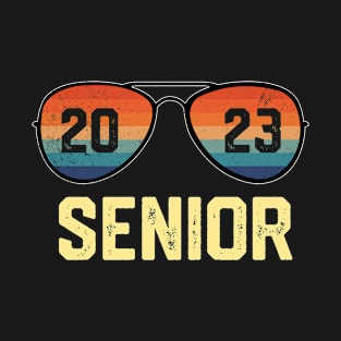 Senior 2023 Vintage Glass T-Shirt