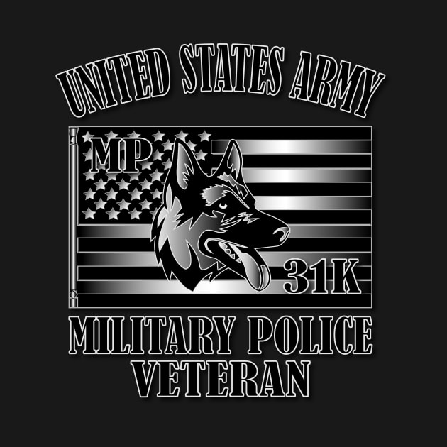 Military Police Corps- Dog Handler by Relaxed Lifestyle Products