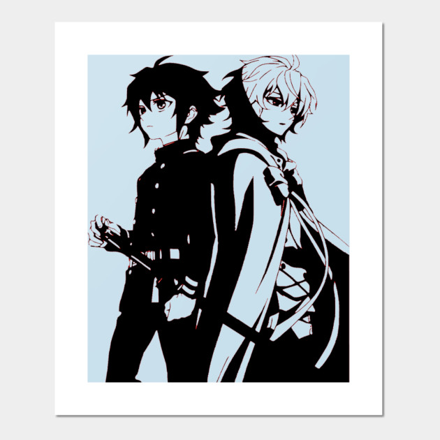 Get Wallpaper Owari No Seraph Yuu And Mika Owari No Seraph Posters And Art Desktop Wallpaper Free