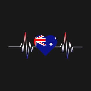 Australia Heartbeat T-Shirt