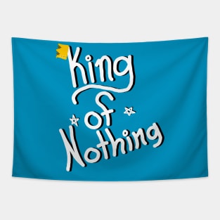 King of Nothing(White/Black) Tapestry