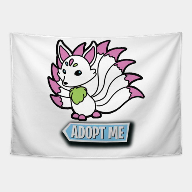 Kitsune Adopt Me Roblox Roblox Game Adopt Me Characters Roblox Adopt Me Tapestry Teepublic - rooster mask roblox