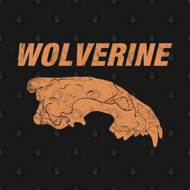 Wolverine Skull by NicGrayTees