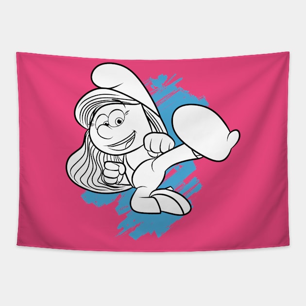 Smurfette Tapestry by Arie store