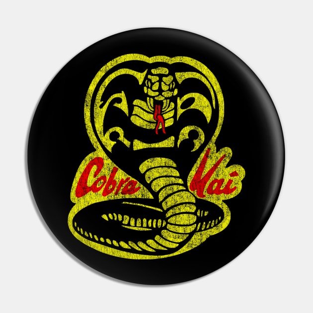 Vintage Cobra Kai Retro 80s Pin by Flippin' Sweet Gear