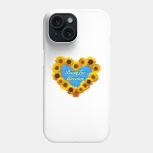 Peace for Ukraine Phone Case