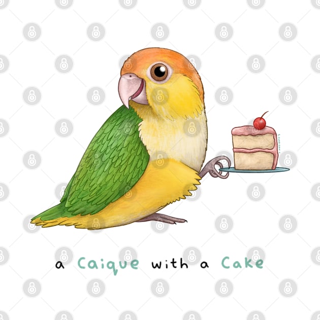 A Caique With A Cake by Sophie Corrigan