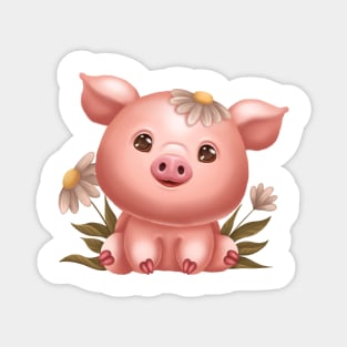 Cute pig Magnet