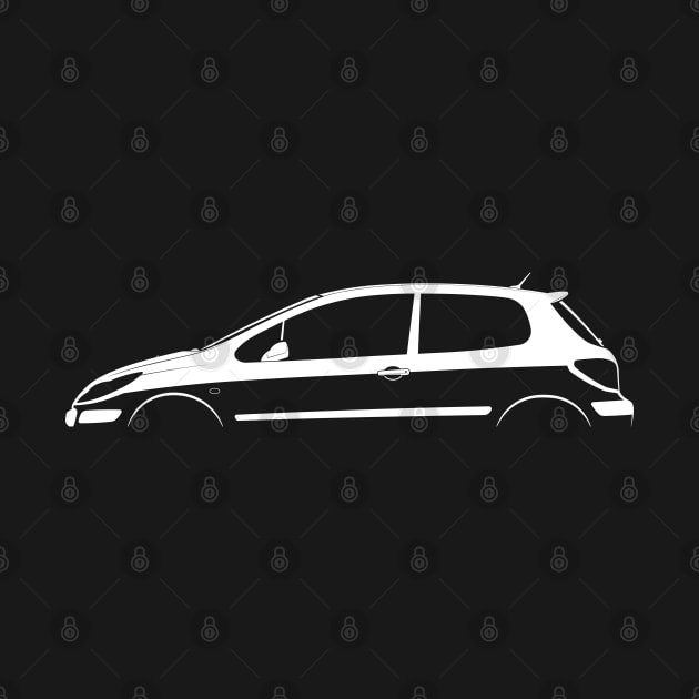 Peugeot 307 GT Silhouette by Car-Silhouettes