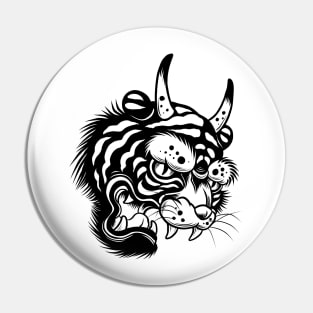 Tiger head Pin