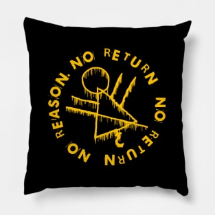 Woods Symbol Yellow - No Return No Reason X Pillow