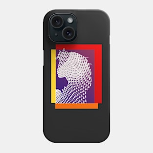the woman's between strength and love Phone Case