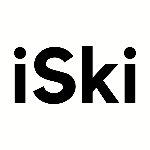 iSki by MessageOnApparel