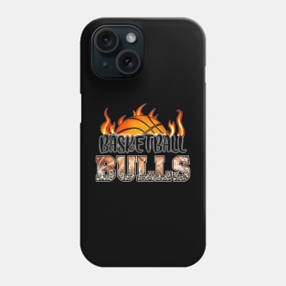 Classic Basketball Design Bulls Personalized Proud Name Phone Case