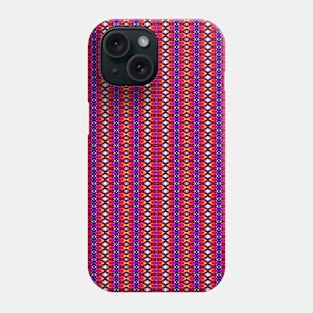 Lacy Colorful Digital Stripes Phone Case