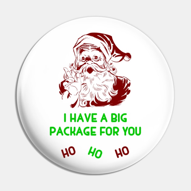 Santa's Big Package Pin by Specialstace83