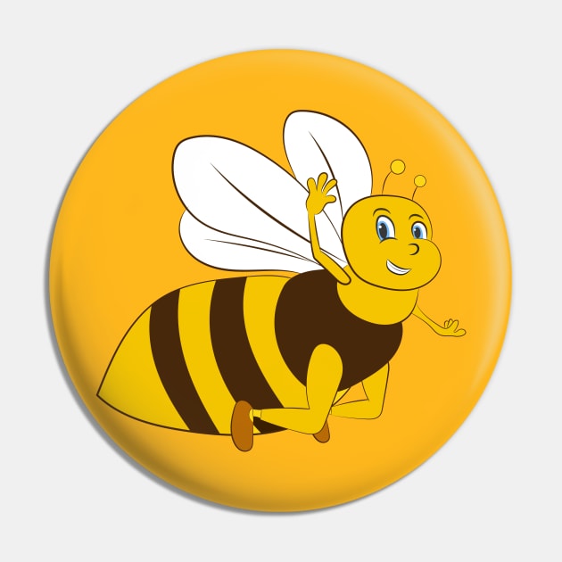 bee cartoon Pin by Applesix