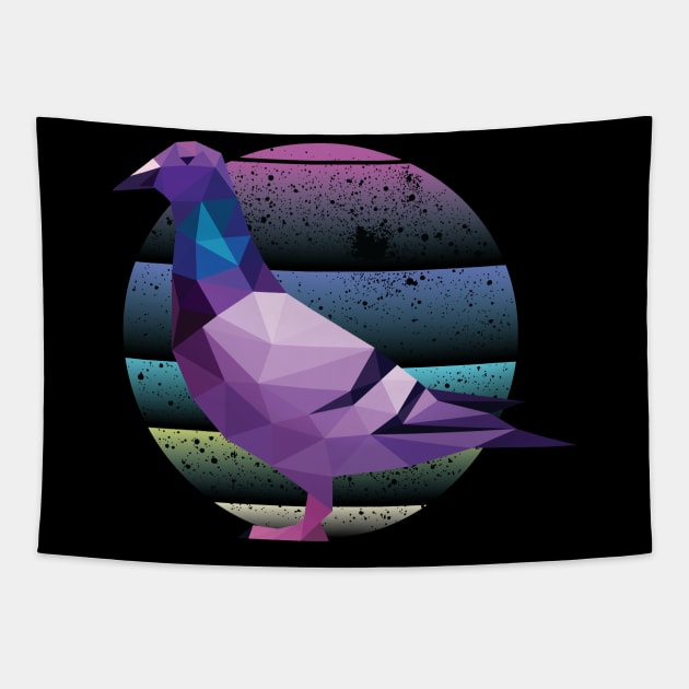 Pigeon Tapestry by mutarek