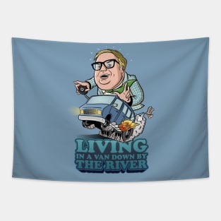 Living in a van down by the river Tapestry