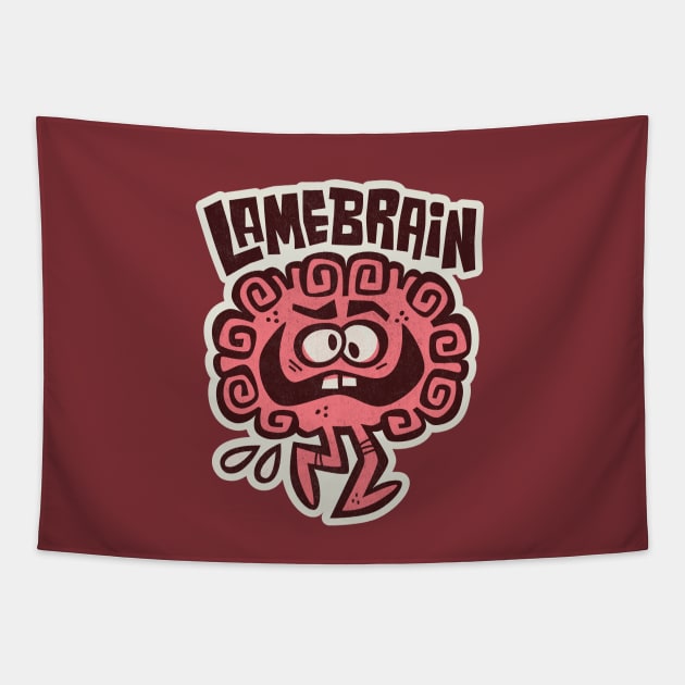 Lamebrain Tapestry by Jon Kelly Green Shop