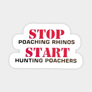 Stop poaching Magnet