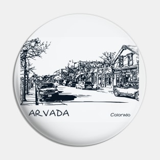 Arvada Colorado Pin