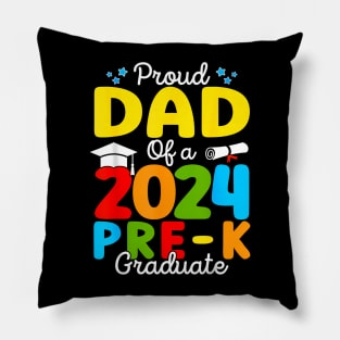 Proud Dad of A Class of 2024 Pre-K Graduate Father Pillow