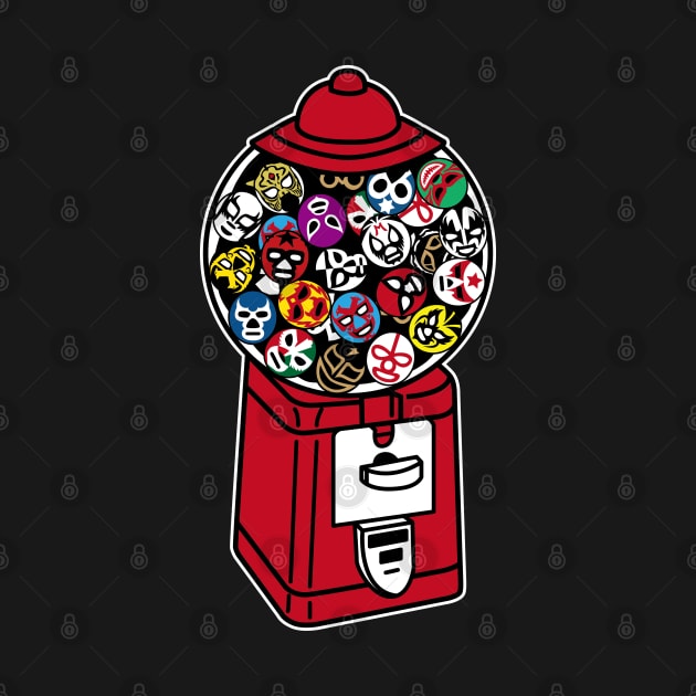 GUMBALL MACHINE LUCHA by RK58