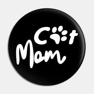 Cat mom Pin