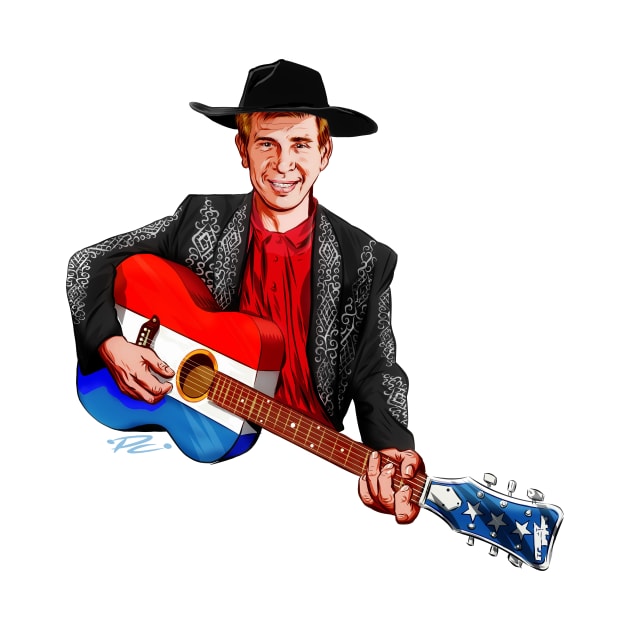 Buck Owens - An illustration by Paul Cemmick by PLAYDIGITAL2020