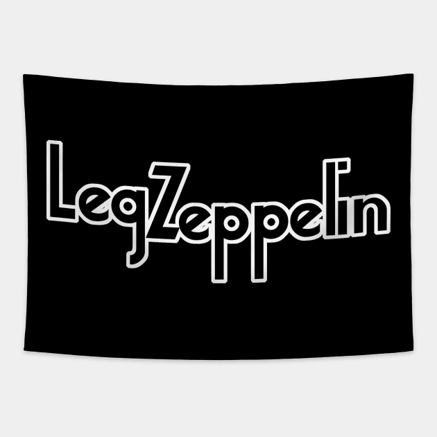 Leg Zeppelin Tapestry by The Heatbunnies