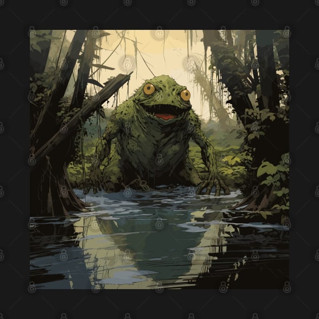 Swamp Monster by Ray Crimson