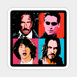 Keanu Warhol Magnet