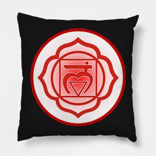 Grounded and balanced Root Chakra- Yellow Pillow