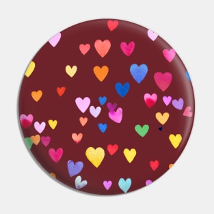 Flying Hearts Pin