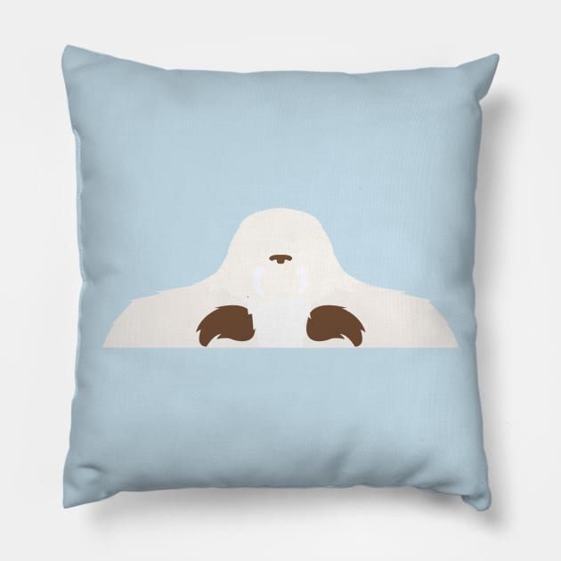 Sasquatch Vector Pillow by MagicFlounder