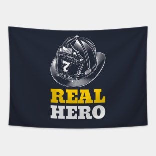 Real Hero - Firefighter Tapestry