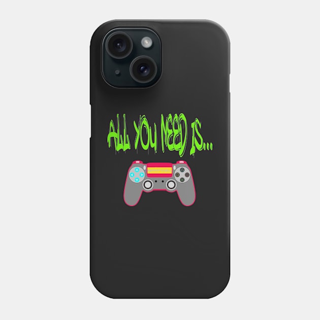 All You Need is... Pro Gamer T Phone Case by PlanetMonkey