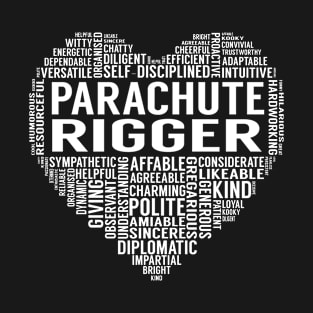 Parachute Rigger Heart T-Shirt