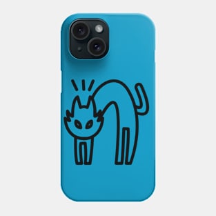 Agitated Cat Phone Case