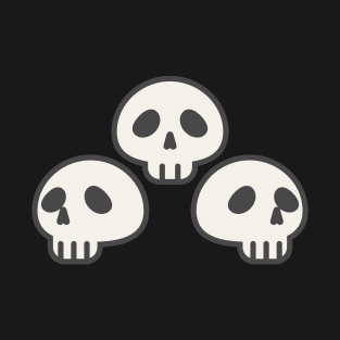 Triple skulls T-Shirt