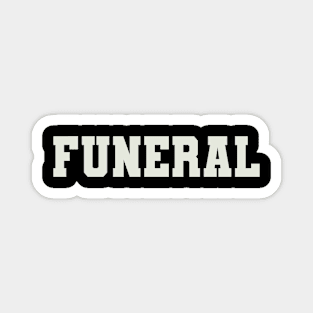 Funeral Word Magnet