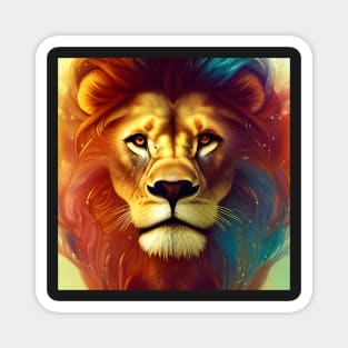 Beautiful Lion Magnet
