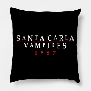 Santa Carla Vampires 1984 Pillow